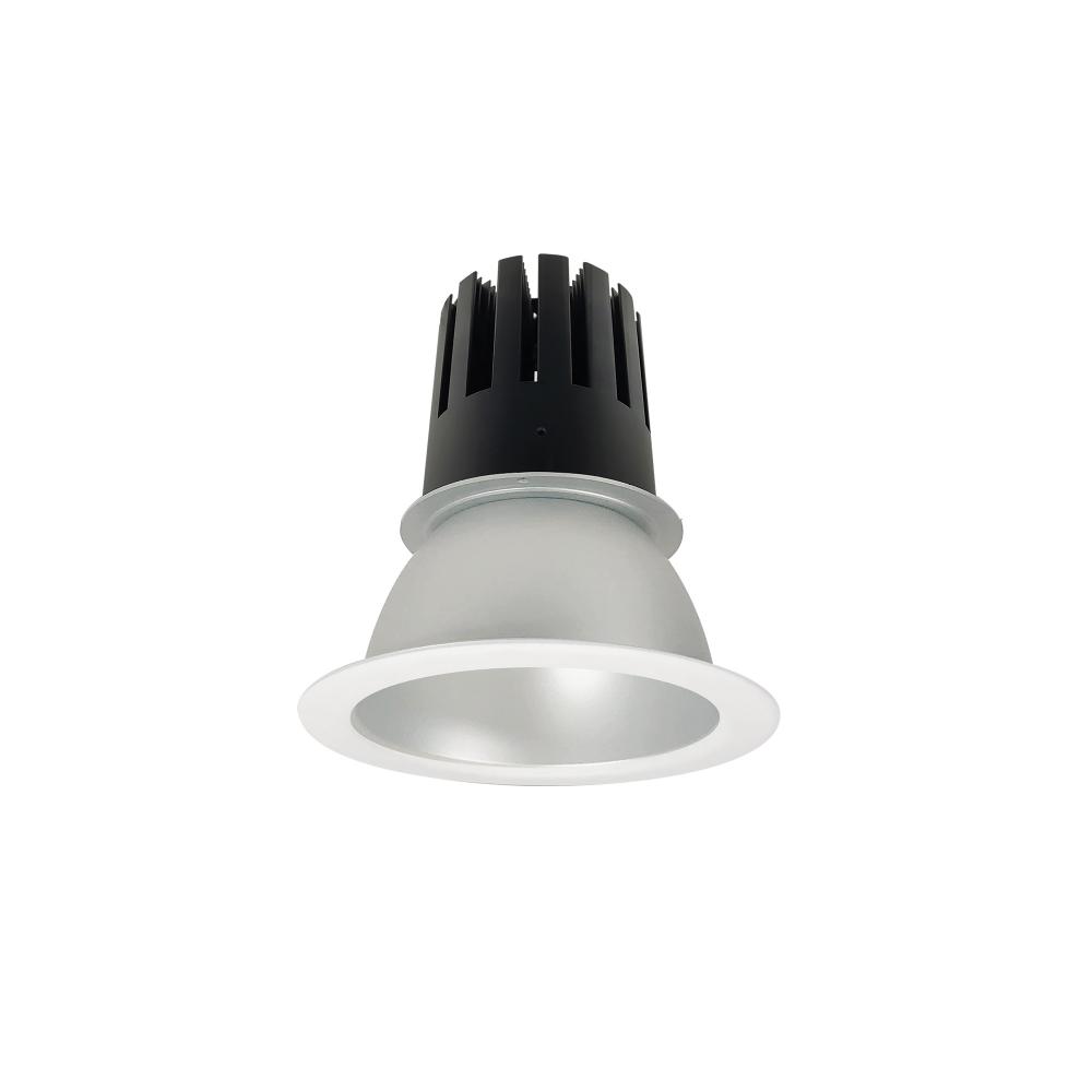 4" Sapphire III Round Open Reflector, 2500lm, 3000K, Narrow Flood Optic, Haze Reflector/Matte