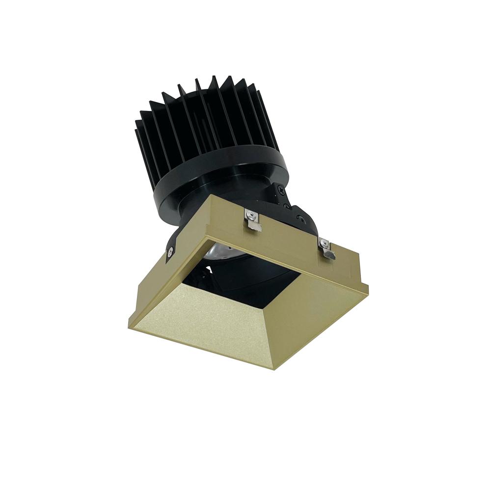 4" Iolite PLUS Square Trimless Adjustable, 1500lm/2000lm (varies by housing), 3000K, Champagne