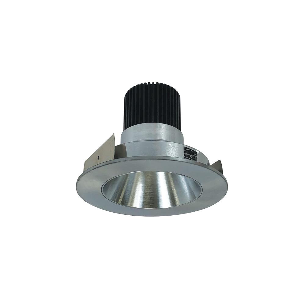 4" Iolite LED Round Reflector, 10-Degree Optic, 850lm / 12W, 2700K, Natural Metal Reflector /