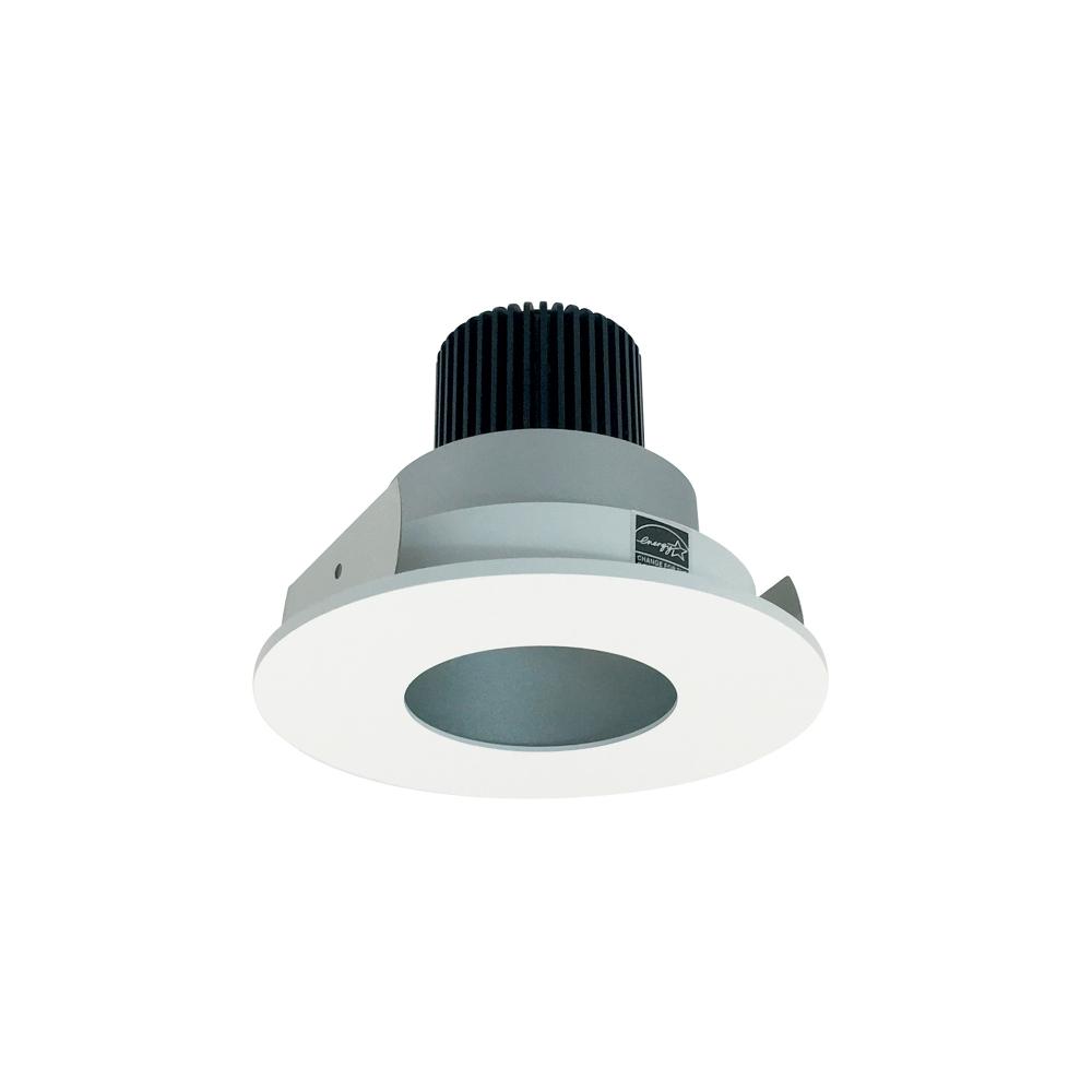 4" Iolite LED Round Pinhole, 10-Degree Optic, 800lm / 12W, 4000K, Haze Pinhole / Matte Powder