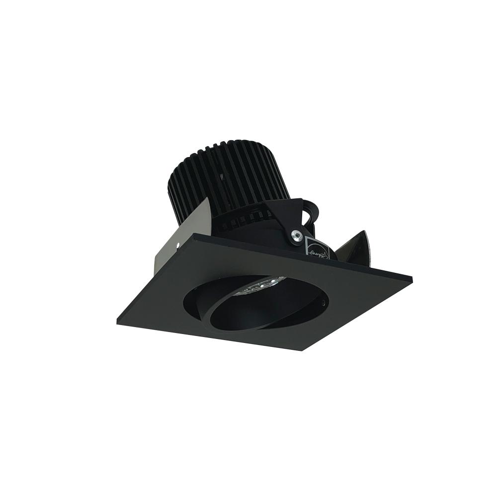 2" Iolite LED Square Adjustable Cone Reflector, 800lm / 14W, 5000K, Black Reflector / Black