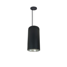 Nora NYLS3-6C1L440NP01DBB - 6" Sapphire III Cable Mount Black Cylinder, Diffused Clear Reflector/Black Flange, 120V; Phase