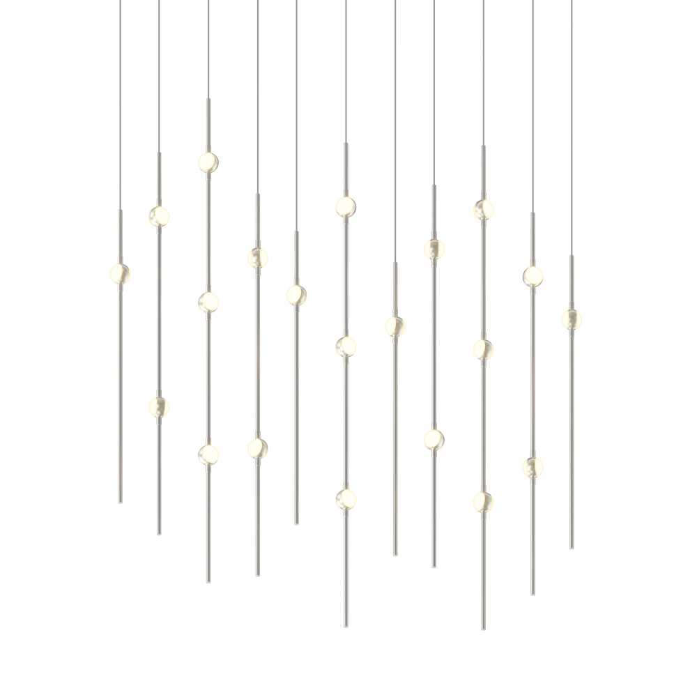 Aries 36" Rectangle LED Pendant (2700K) w/20' Cords