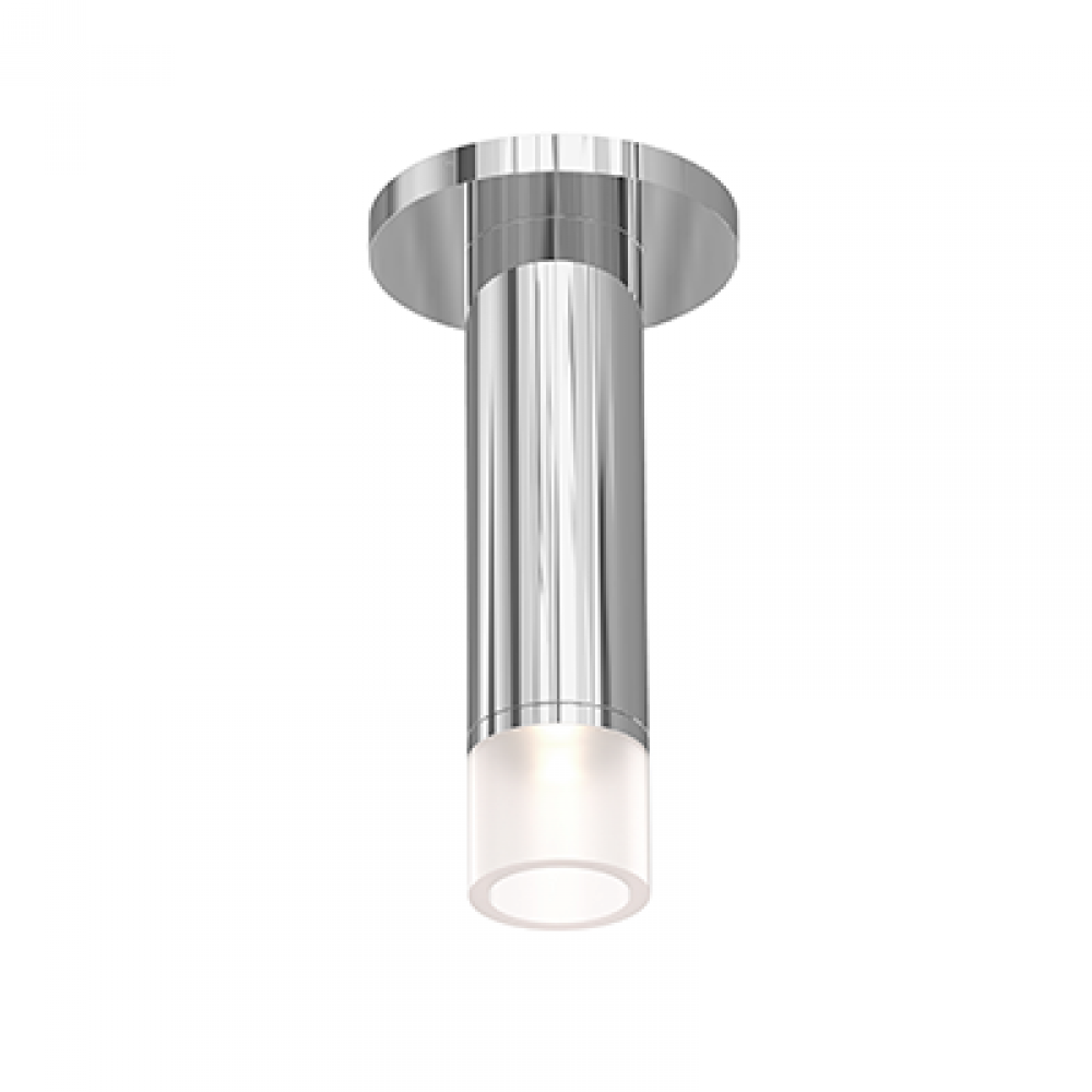 2" Small LED Surface Mount w/Etched Glass Trim and 25° Narrow Flood Lens