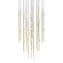 Sonneman 2014.38C-27-J20 - Aries 25" Round LED Pendant (2700K) w/20' Cords