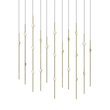 Sonneman 2016.38C-27-J20 - Aries 36" Rectangle LED Pendant (2700K) w/20' Cords