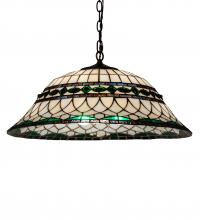 Meyda Blue 37303 - 24" Wide Tiffany Roman Pendant