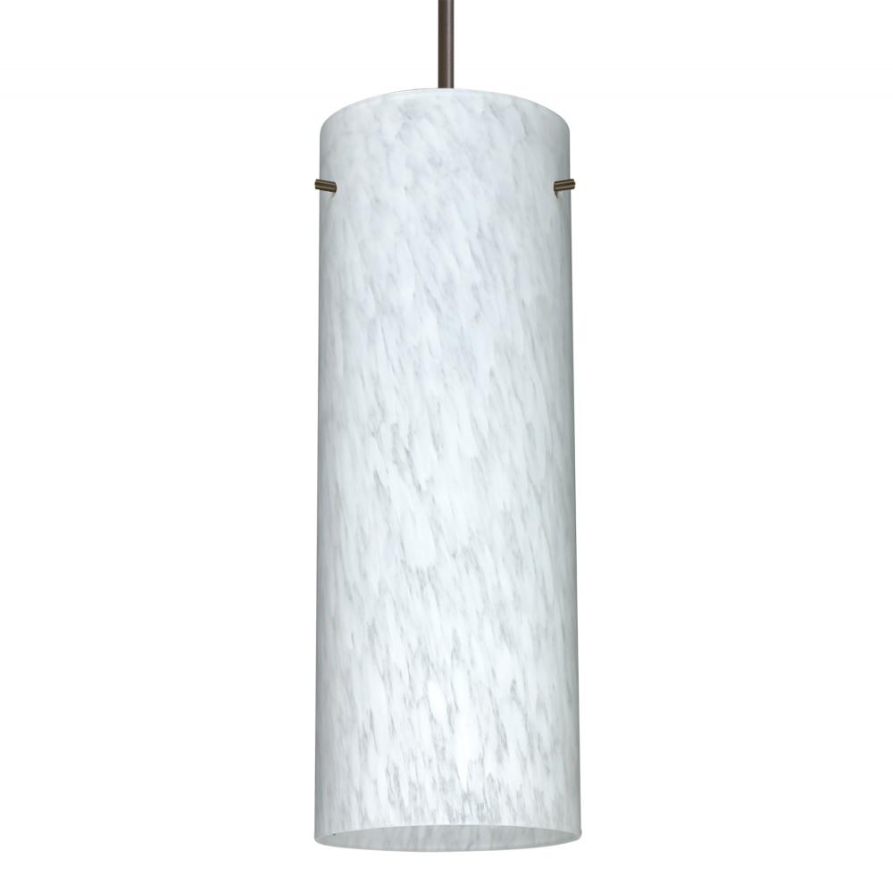 Besa Stilo 18 LED Pendant Carrera Bronze 1x11W LED, 15Ft. Cord