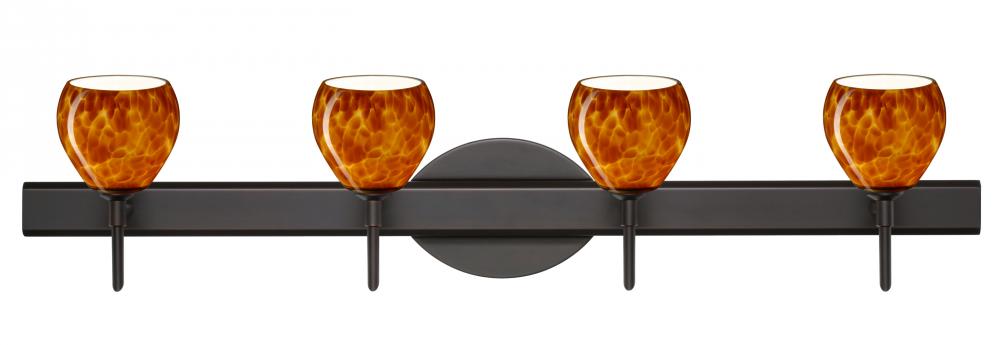 Besa Wall Tay Tay Bronze Amber Cloud 4x5W LED