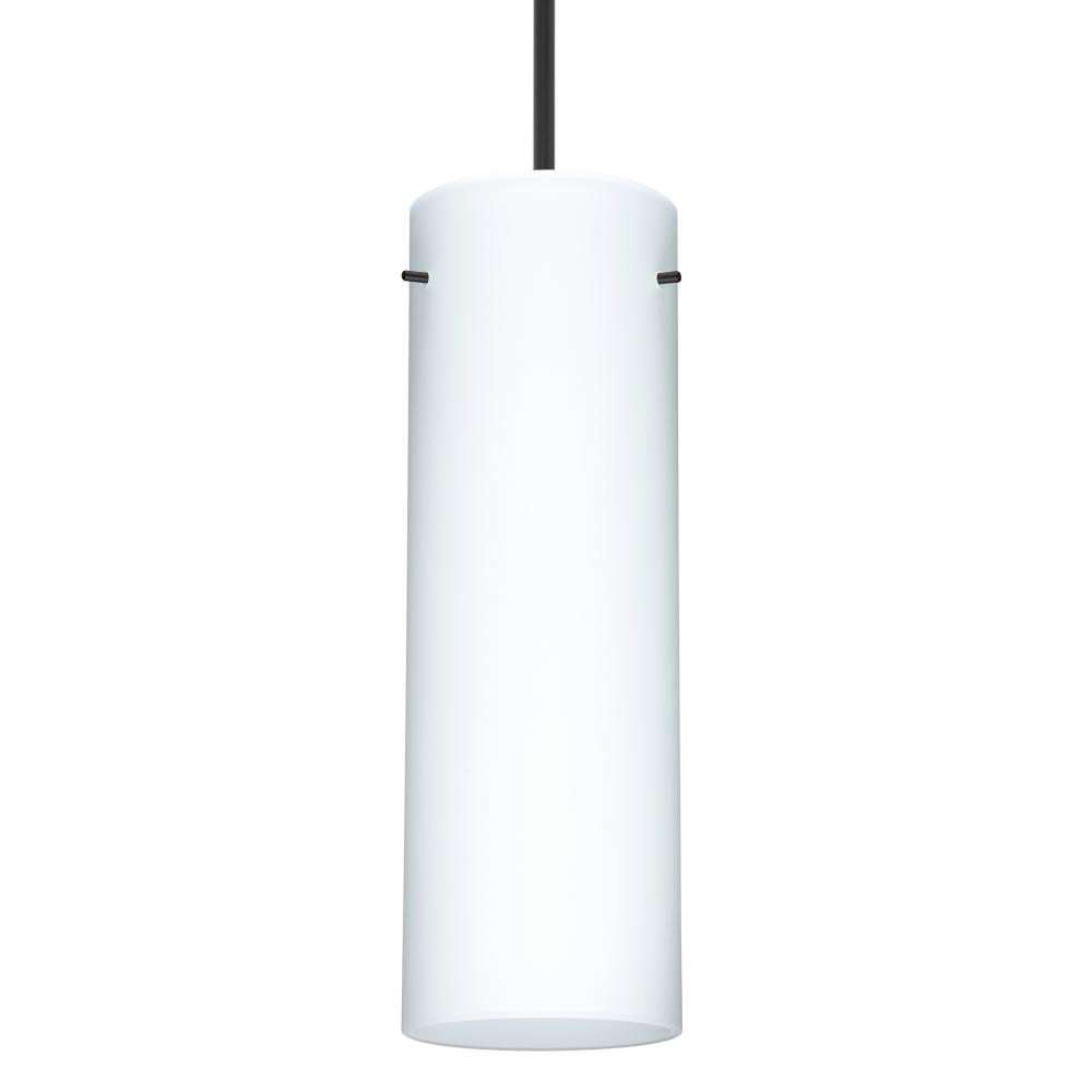 Besa Copa Pendant for Multiport Canopy, Opal Matte, Black, 1x50W Halogen