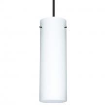 Besa Lighting 1JT-493007-BK - Besa Stilo 9 Pendant Black Opal Matte 1x40W MAX E26 Base