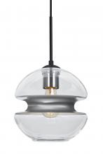 Besa Lighting 1JT-HULA8SL-EDIL-BK - Besa Hula 8 Cord Pendant