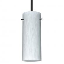 Besa Lighting 1TT-412319-BK - Besa Stilo 10 Stem Pendant Black Carrera 1x100W MAX E26 Base