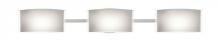 Besa Lighting 3WM-673006-SN - Besa Jodi Wall Opal Glossy Satin Nickel 3x60W G9