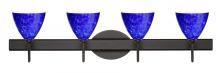 Besa Lighting 4SW-177986-LED-BR - Besa Wall Mia Bronze Blue Cloud 4x5W LED