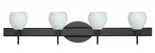 Besa Lighting 4SW-560560-LED-BR - Besa Wall Tay Tay Bronze Cocoon 4x5W LED