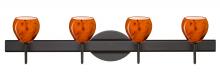 Besa Lighting 4SW-5605HB-LED-BR - Besa Wall Tay Tay Bronze Habanero 4x5W LED