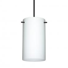 Besa Lighting X-440407-BK - Besa Stilo 7 Pendant for Multiport Canopy Black Opal Matte 1x50W Halogen