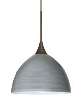 Besa Lighting X-4679TN-BR-L - Besa Pendant For Multiport Canopy Brella Bronze Titan 1x50W Halogen, 15Ft. Cord