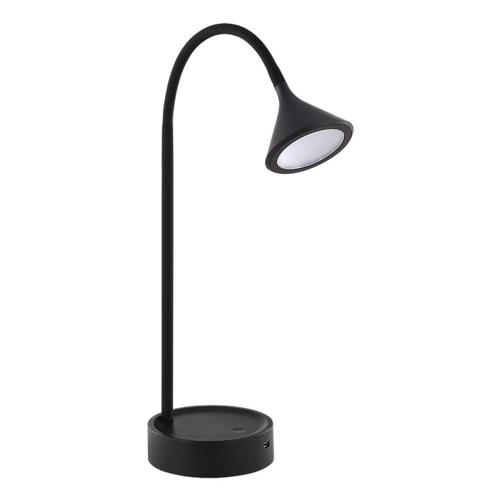1 LT Led Table Lamp w/ Matte Black Finish