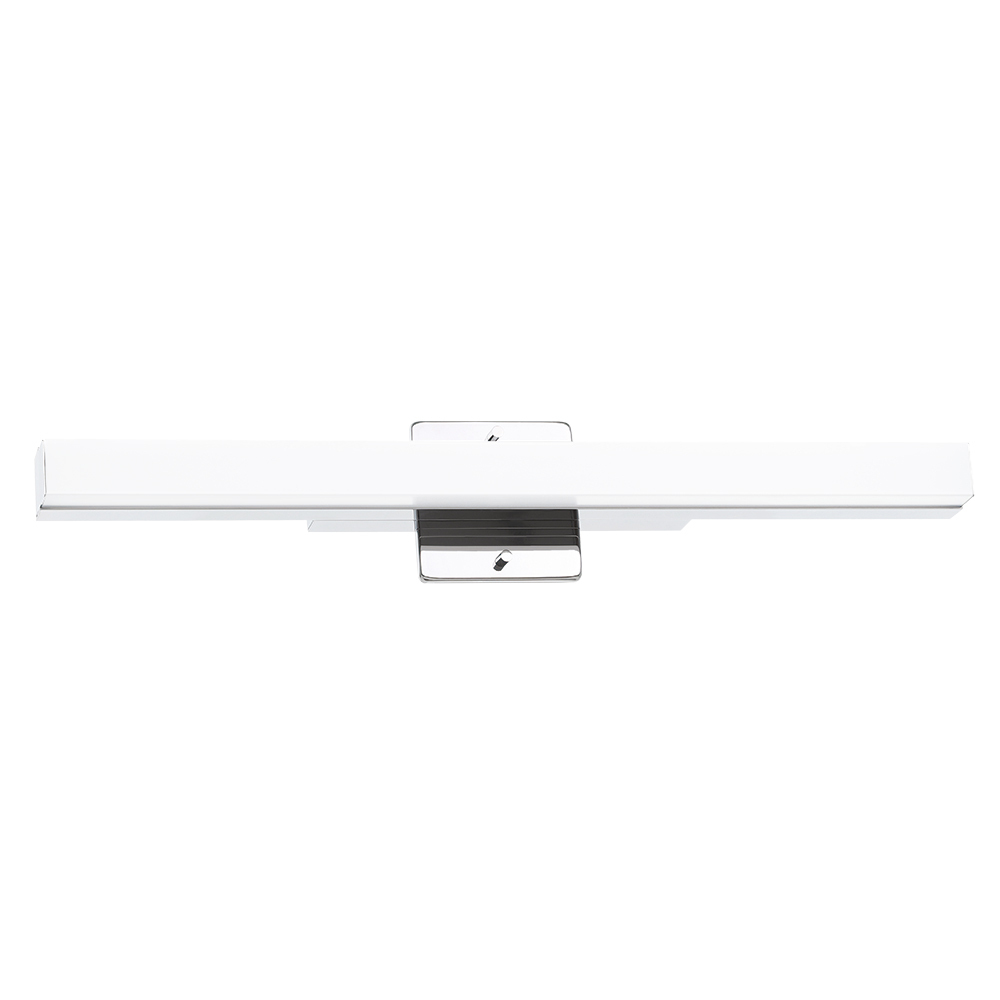1 LT LED Bath/Vanity Light w/ Chrome Finish & White Acrylic Shade