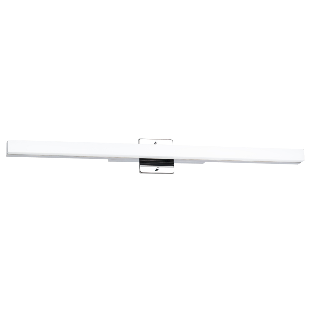1 LT LED Bath/Vanity Light w/ Chrome Finish & White Acrylic Shade