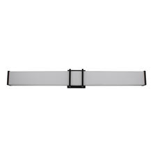 Eglo 204127A - 1 LT LED Bath/Vanity Light w/ Matte Black Finish & White Acrylic Shade