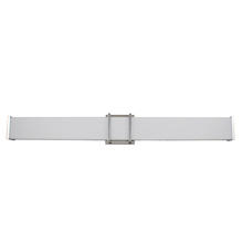 Eglo 204128A - 1 LT Integrated LED Bath/Vanity Light w/ Chrome Finish & White Acrylic Shade