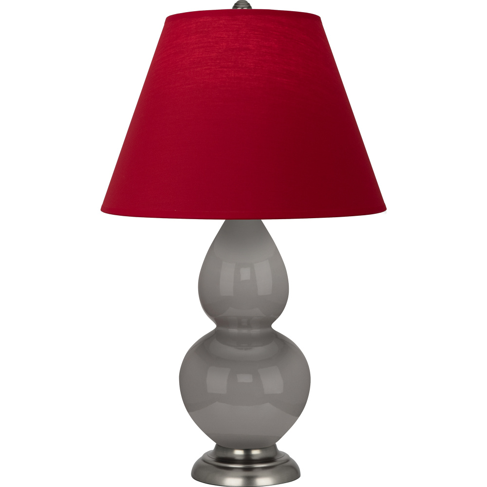 Smokey Taupe Small Double Gourd Accent Lamp