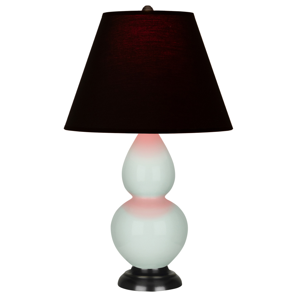 Celadon Small Double Gourd Accent Lamp