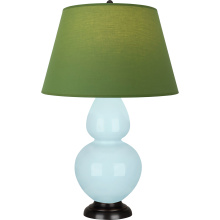 Robert Abbey 1646G - Baby Blue Double Gourd Table Lamp