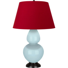 Robert Abbey 1646R - Baby Blue Double Gourd Table Lamp