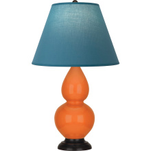 Robert Abbey 1655B - Pumpkin Small Double Gourd Accent Lamp