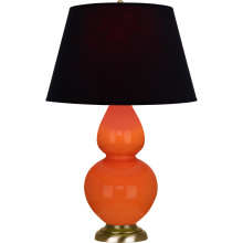 Robert Abbey 1665K - Pumpkin Double Gourd Table Lamp
