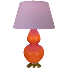 Robert Abbey 1665L - Pumpkin Double Gourd Table Lamp