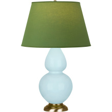 Robert Abbey 1666G - Baby Blue Double Gourd Table Lamp