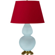 Robert Abbey 1666R - Baby Blue Double Gourd Table Lamp