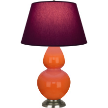 Robert Abbey 1675P - Pumpkin Double Gourd Table Lamp
