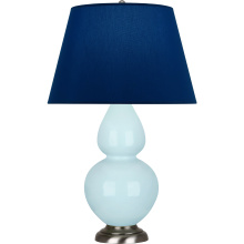 Robert Abbey 1676N - Baby Blue Double Gourd Table Lamp