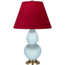 Robert Abbey 1689R - Baby Blue Small Double Gourd Accent Lamp