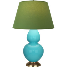 Robert Abbey 1740G - Egg Blue Double Gourd Table Lamp