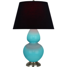 Robert Abbey 1741K - Egg Blue Double Gourd Table Lamp