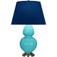 Robert Abbey 1741N - Egg Blue Double Gourd Table Lamp