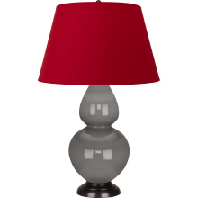 Robert Abbey 1749R - Smokey Taupe Double Gourd Table Lamp