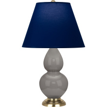 Robert Abbey 1768N - Smokey Taupe Small Double Gourd Accent Lamp