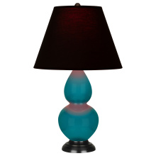 Robert Abbey 1772K - Peacock Small Double Gourd Accent Lamp