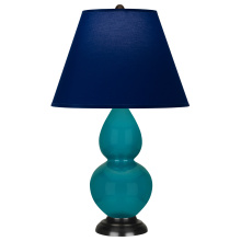 Robert Abbey 1772N - Peacock Small Double Gourd Accent Lamp