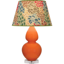 Robert Abbey A675F - Pumpkin Double Gourd Table Lamp