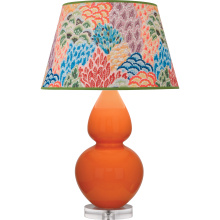 Robert Abbey A675S - Pumpkin Double Gourd Table Lamp