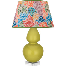 Robert Abbey CI23S - Citron Double Gourd Table Lamp